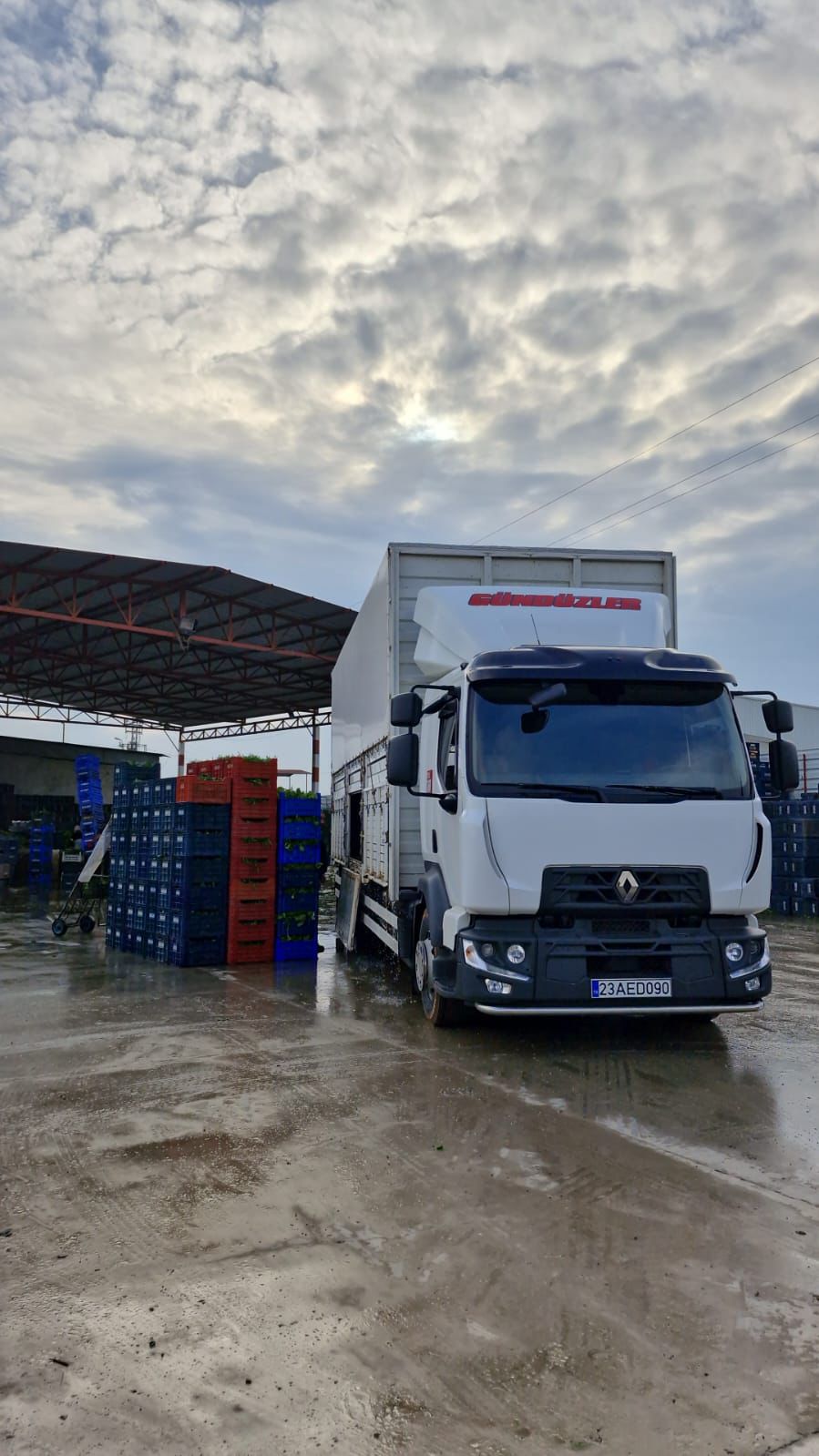 GÜNDÜZLER tır filosu